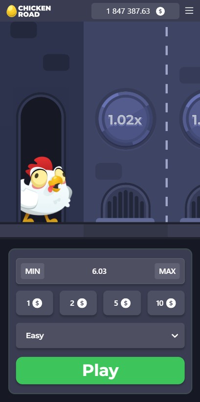 Gioca al Chicken Road Demo su Mobile